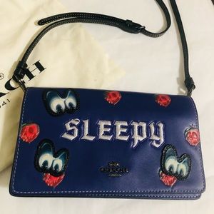 Coach x Disney Dark Fairy Tale Snow White Crossbody Bag 💙💙